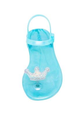 Sandales Kids Queen Bleu Tiffany et Fibre Hologramme
