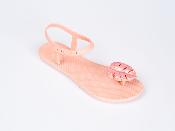 Sandales CONFORT Feuille Tropikal Terracotta Pailleté