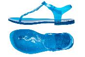 Sandales Lagoon Bleu Lagon Pailleté Fibre Hologramme